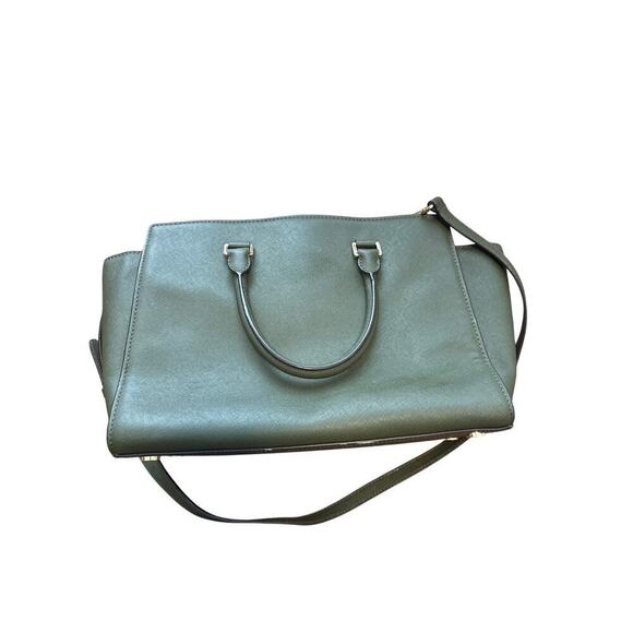 Medium Michael Kors Green Selma Bag - Picture 5 of 10